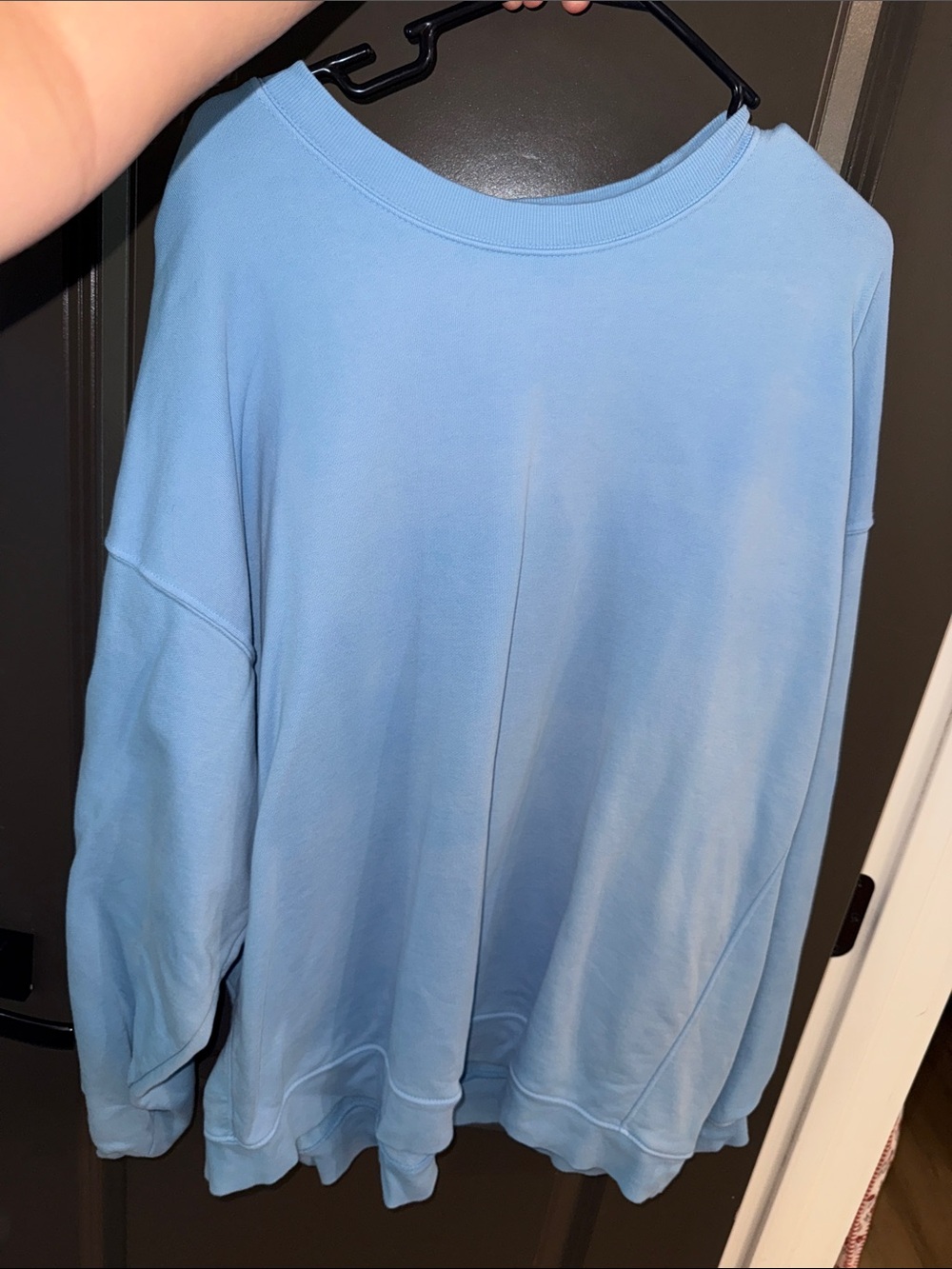 Daily Drills Unisex Oversized Crew - Malibu - M/L